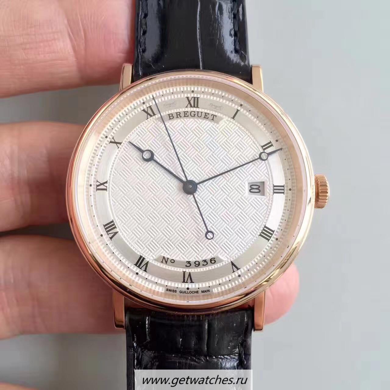 Shop Breguet Classique 5177 FKF Rose Gold Silver Dial Caliber 777Q